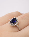 Sapphire & Diamond Ring - Moments Jewellery