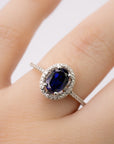 Sapphire & Diamond Ring - Moments Jewellery