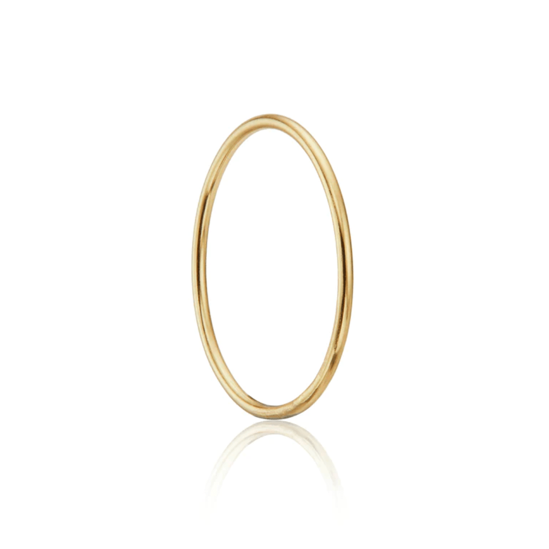 Barely There Stacking Ring - Gold - Moments Jewellery